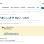 IA-Digital Markets scam warning