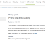 Primecapitalstrading scam warning