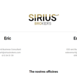 Sirius Brokers S.L homepage